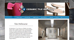 Desktop Screenshot of ceramictileimports.com.au